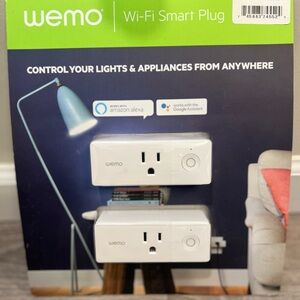 Wemo Smart Plug with Wi-Fi Connectivity